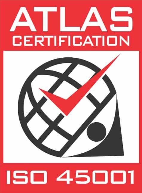 Capabilities - Logo Atlas Certification ISO45001-2018ss